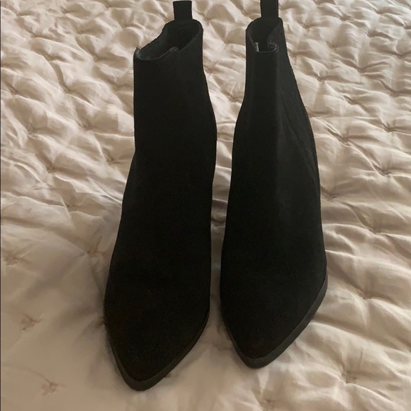 Marc Fisher Alva Suede Boots - Picture 7 of 8